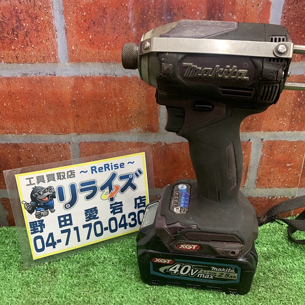 マキタ 40Vインパクトドライバー TD001 オリーブ - 工具/メンテナンス