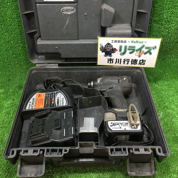 日立 コードレスインパクトドライバー14.4V WH14DBAL | 工具買取店 ...